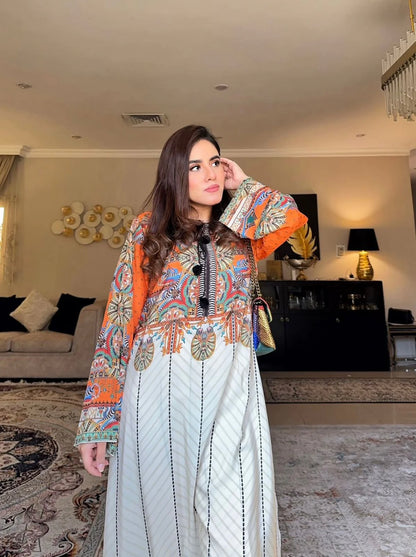 EID COLLECTION ANAYA CO-ORD DIGITAL PRINTED 2PC