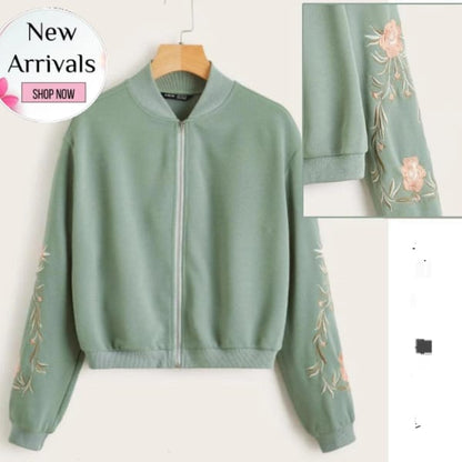 Sleeves Embroidery jacket