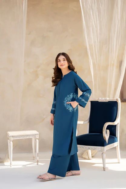 ANAYA Chic Embroidery Pocket 2pc