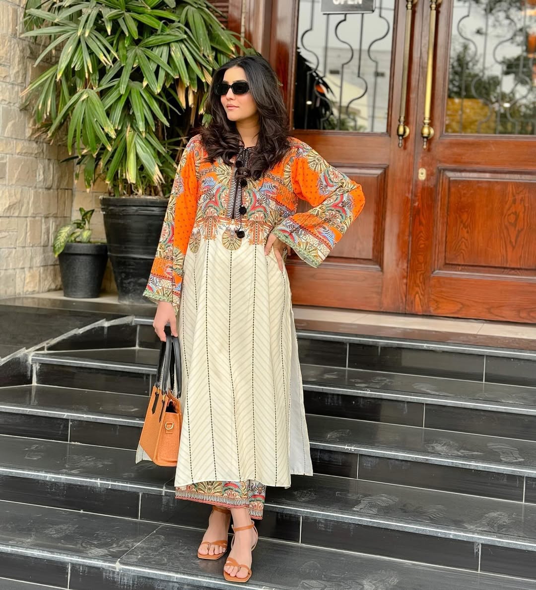 EID COLLECTION ANAYA CO-ORD DIGITAL PRINTED 2PC