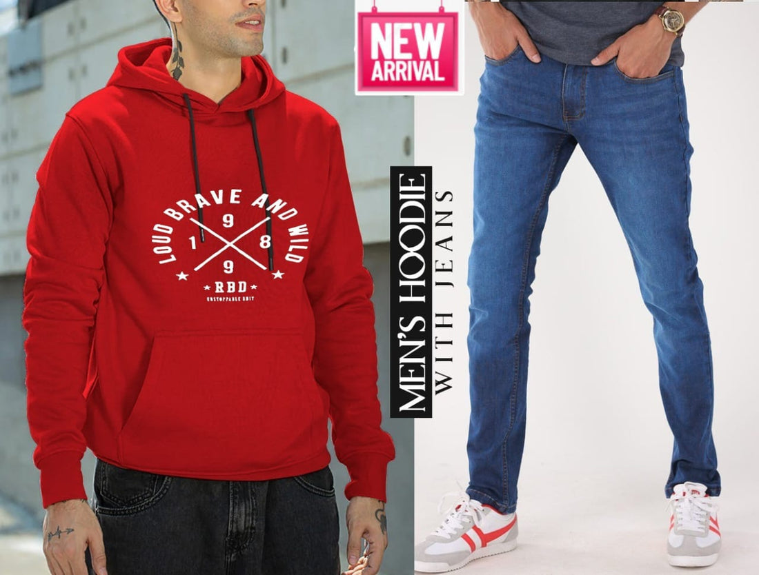 Hoodie + Jeans (Pack of 2)