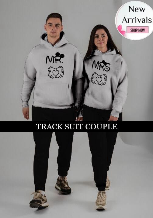 Mr mrs  couple tracksuit pack of 2