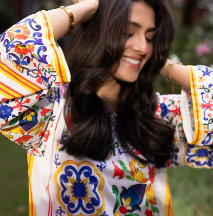 ANAYA KHADDAR DIGITAL PRINTED 2Pc