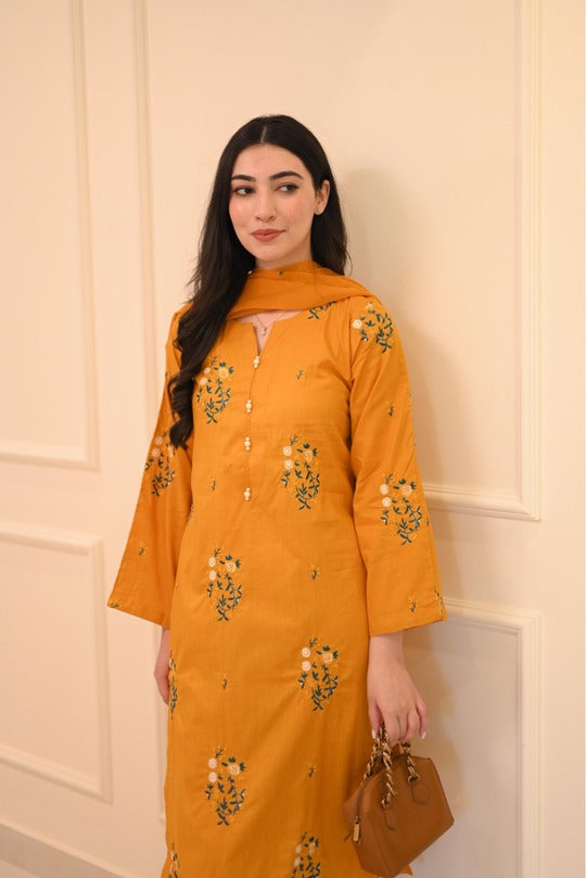 ANAYA Tulip Embroidery 2Pc