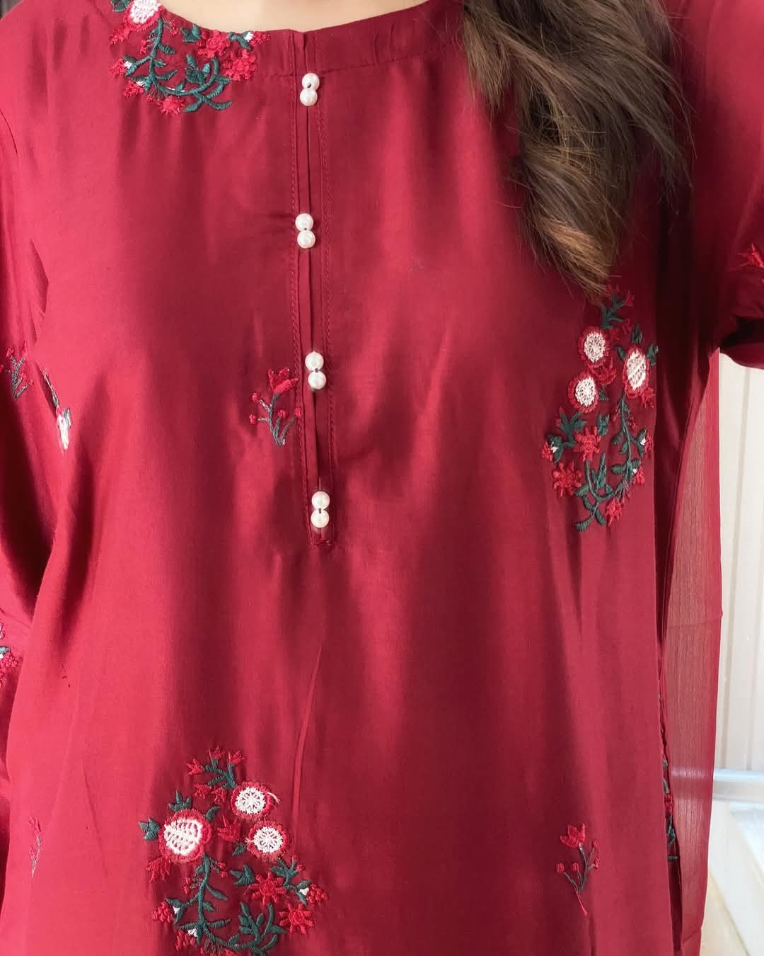 ANAYA Tulip Embroidery 2Pc